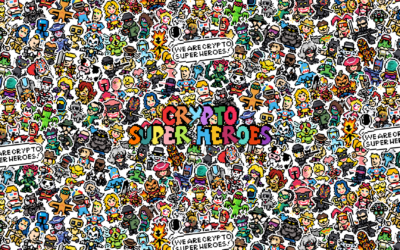 『クリプトスーパーヒーローズ』1st Anniversary（1周年）を記念して壁紙プレゼント！