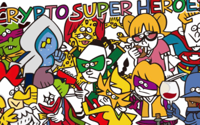 『Crypto Super Heroes × Saburo Miyamoto』コラボレーション！ポップでキュートな新コレクション登場！ 【Meta Earth36】